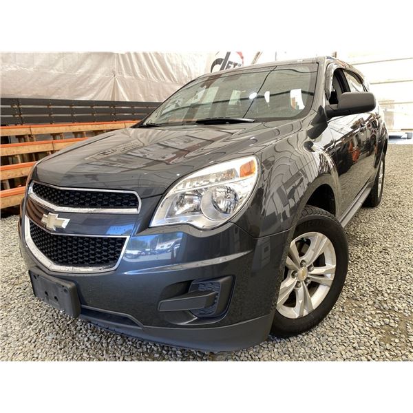 2011 CHEVROLET EQUINOX, GREY, 210056 KMS, ALL WHEEL DRIVE. - J267035