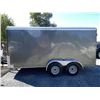 Image 2 : 2017 TNT BOX TRAILER, GREY, NO RESERVE. - D015487