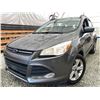 Image 1 : 2014 FORD ESCAPE, GREY, 329129  KMS, FOUR WHEEL DRIVE. - JA17104
