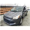 Image 3 : 2014 FORD ESCAPE, GREY, 329129  KMS, FOUR WHEEL DRIVE. - JA17104