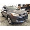 Image 8 : 2014 FORD ESCAPE, GREY, 329129  KMS, FOUR WHEEL DRIVE. - JA17104