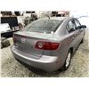 Image 15 : 2005 MAZDA 3, GREY, 261828 KMS, FRONT WHEEL DRIVE. - B346177