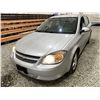 Image 3 : 2009 CHEVROLET COBALT, SILVER, 183638 KMS, FRONT WHEEL DRIVE. - D162438