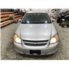 Image 6 : 2009 CHEVROLET COBALT, SILVER, 183638 KMS, FRONT WHEEL DRIVE. - D162438