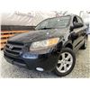 Image 1 : 2007 HYUNDAI SANTA FE GL, BLACK, 267137 KMS, FRONT WHEEL DRIVE. - D009125
