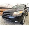 Image 2 : 2007 HYUNDAI SANTA FE GL, BLACK, 267137 KMS, FRONT WHEEL DRIVE. - D009125