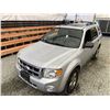 Image 4 : 2011 FORD ESCAPE, SILVER, 211194 KMS, FRONT WHEEL DRIVE. - DB93431