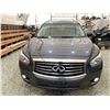 Image 6 : 2013 INFINITY JX35, GREY, 169829 KMS, FRONT WHEEL DRIVE. - D352125