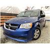 Image 1 : 2011 DODGE GRAND CARAVAN, BLUE, 195556 KMS, FRONT WHEEL DRIVE. - D761822