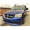 Image 2 : 2011 DODGE GRAND CARAVAN, BLUE, 195556 KMS, FRONT WHEEL DRIVE. - D761822