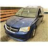 Image 3 : 2011 DODGE GRAND CARAVAN, BLUE, 195556 KMS, FRONT WHEEL DRIVE. - D761822