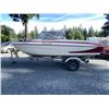 Image 2 : 17 FOOT GLASTRON BOAT, SSV-177 [SUPER STABLE VEE].  WITH HOLSCLAW T WHITE/RED. - P707129