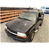 Image 4 : 2005 CHEVY BLAZER, BLACK, 310580 KMS, 4X4. - B107738