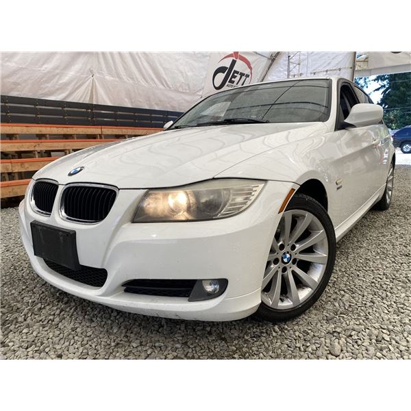 2011 BMW 328I, WHITE, 234787 KMS, ALL WHEEL DRIVE. - BN87010