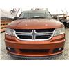 Image 5 : 2013 DODGE JOURNEY, ORANGE, 224108 KMS, FRONT WHEEL DRIVE. - B715501