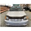 Image 6 : 2005 HYUNDAI ACCENT, GREY, 235882 KMS, FRONT WHEEL DRIVE. - B339442