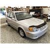 Image 9 : 2005 HYUNDAI ACCENT, GREY, 235882 KMS, FRONT WHEEL DRIVE. - B339442