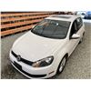 Image 4 : 2010 VW GOLF, WHITE, 281096 KMS, FRONT WHEEL DRIVE. NO RESERVE. - J386443