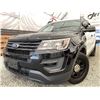 Image 1 : 2017 FORD EXPLORER, BLACK AND WHITE, 137618 KMS, FOUR WHEEL DRIVE. - DA90455