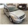 Image 10 : 2007 DODGE CALIBER, SILVER, 218063 KMS, FRONT WHEEL DRIVE. - D517799