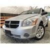Image 1 : 2007 DODGE CALIBER, SILVER, 218063 KMS, FRONT WHEEL DRIVE. - D517799