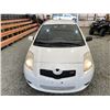 Image 7 : 2008 TOYOTA YARIS, WHITE, 210383 KMS, FRONT WHEEL DRIVE. - D153947