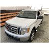 Image 4 : 2012 FORD F-150 SUPERCREW, WHITE, 184342 KMS, FOUR WHEEL DRIVE. - DC27483