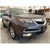 Image 8 : 2012 ACURA MDX, GREY, 322609 KMS, ALL WHEEL DRIVE. - D001664
