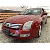 Image 2 : 2006 FORD FUSION, RED, 262169 KMS, FRONT WHEEL DRIVE. NO RESERVE. - D143110