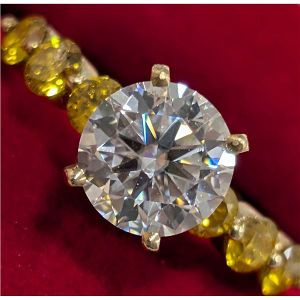 $4710  10K(1.9G),Labdiamond(2.39Ct) Ring