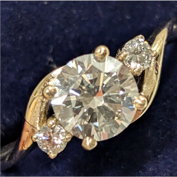 $3120  10K(2.57G),Labdiamond(1.20Ct) Ring
