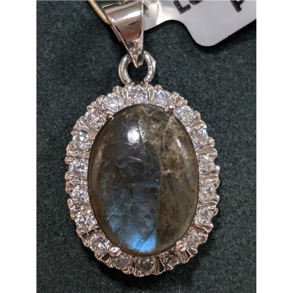 $360  Si(5.25G),Labradorite(10.8Ct) Pendant
