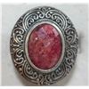 Image 2 : $360  Si(8.05G),Dyed Ruby(7Ct) Ring