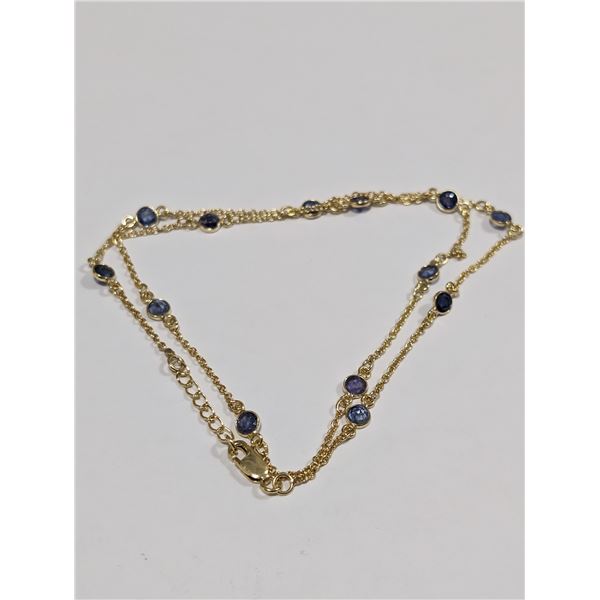 $300  Si(4.75G),Sapphire Necklace