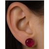 Image 1 : $1490  14K(2.80G),Ruby(8.2Ct) Earrings