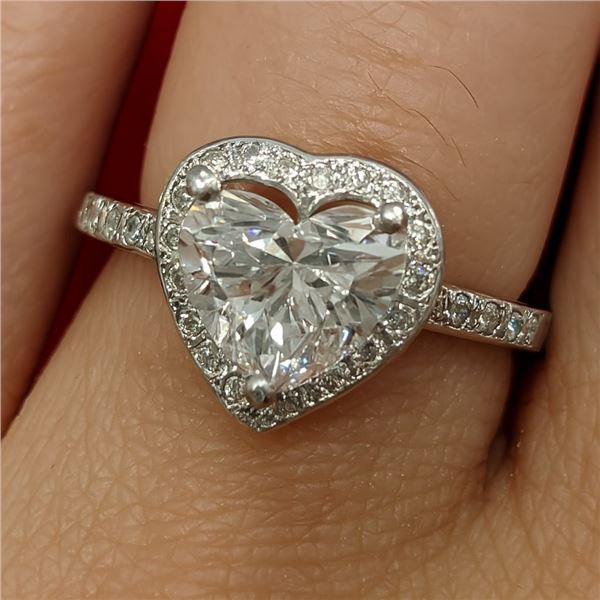 $13200  14K(3.7G),Labdiamond(2.05Ct)+Nat.Dia(0.25Ct) Ring