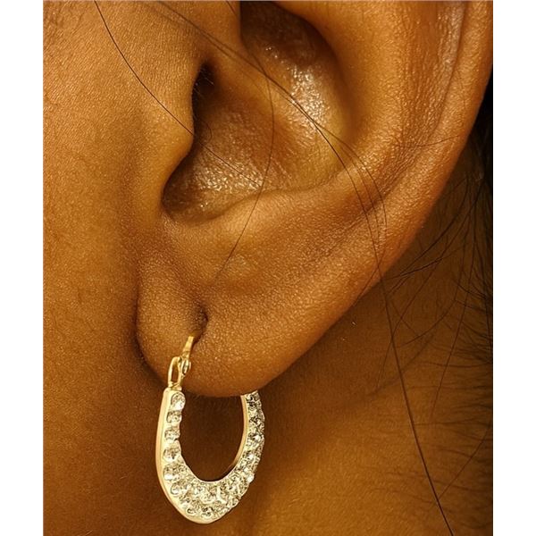 $240  10K(0.75G),Cz Earrings