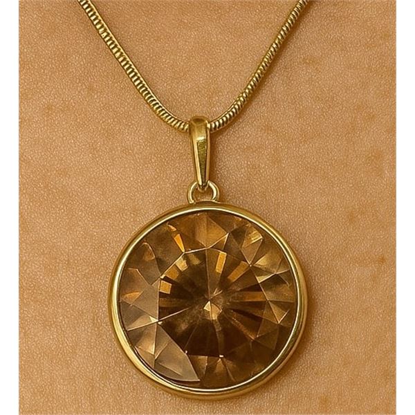 $1600  14K(1.33G),Moissanite(4.8Ct) Pendant