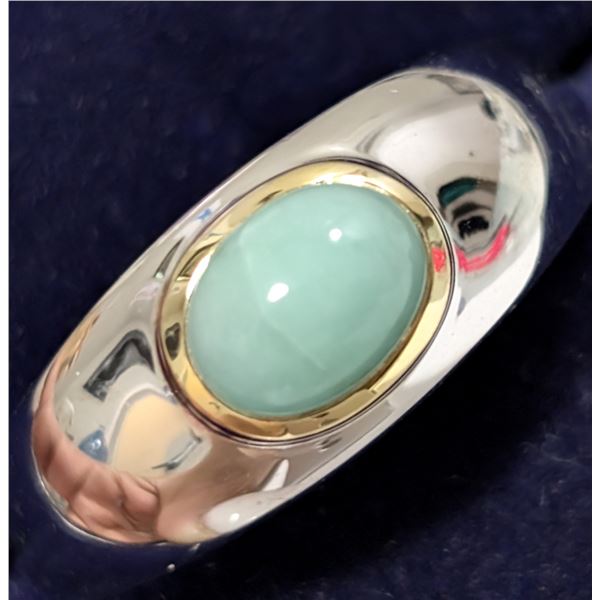 $260  Si(4.24G),Emerald(1.30Ct) Ring