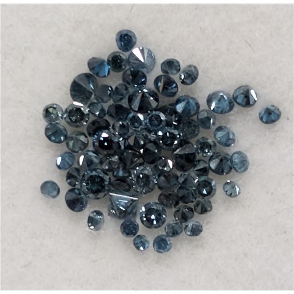 $400  Genuine Blue Diamonds(0.40Ct)