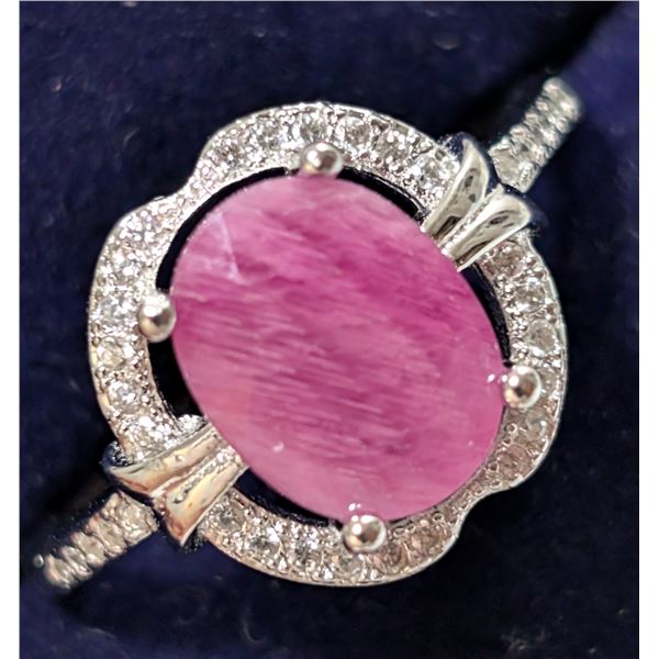 $220  Si(3.65G),Ruby Ring