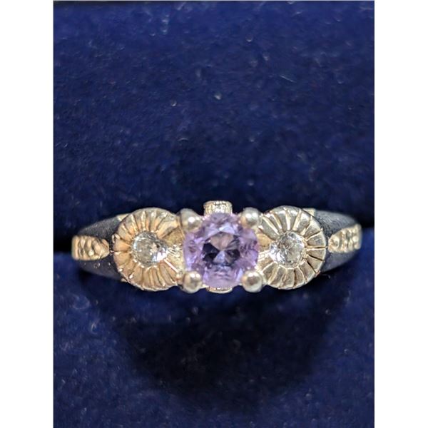 $200  Si(3.68G),Amethyst Ring