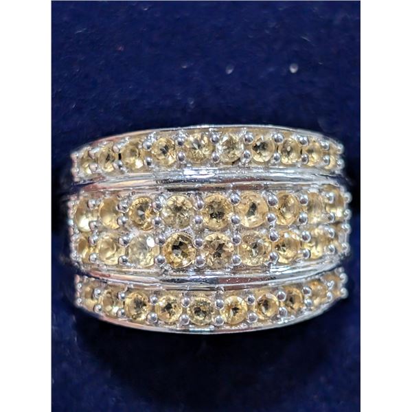 $340  Si(7.12G),Citrine Ring