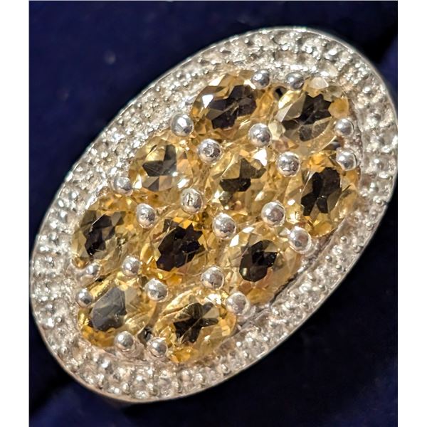 $320  Si(6.14G),Citrine Ring