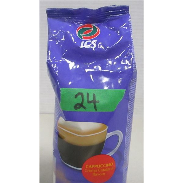 FREIGHT DAMAGE (AS IS):  CAPPUCCINO CREMA CATALANA FLAVOR COFFEE (1000G) - LARGE BAG