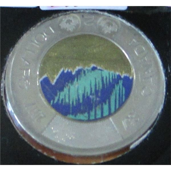 1867 - 2017 COLORIZED GLOW IN THE DARK TOONIE