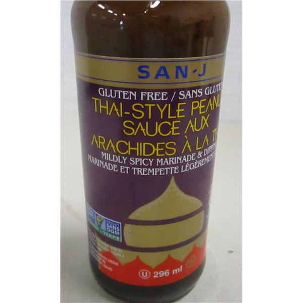 FREIGHT DAMAGE (AS IS):  THAI STYLE PEANUT SAUCE (MILD SPICY) (296 ML) - BOTTLE