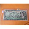 Image 2 : 1954 LAST OF CANADA DOLLAR BILLS (POKER HAND SERIAL NUMBER)