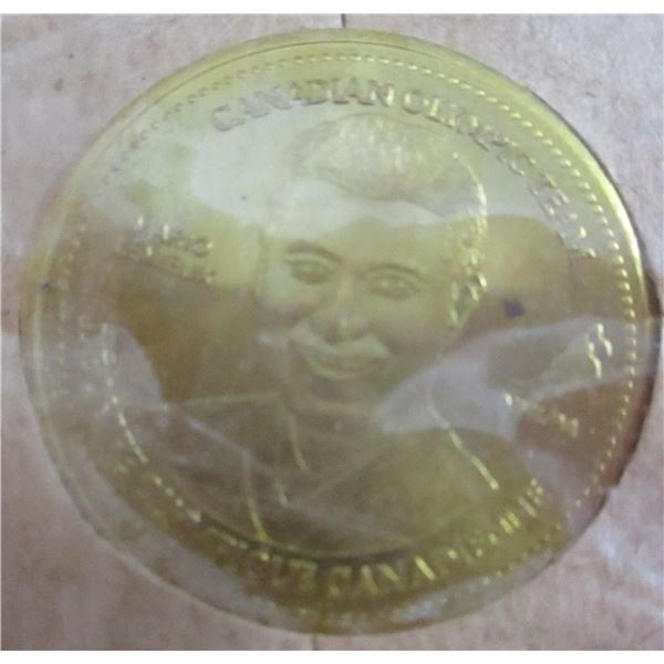 2002 MARIO LEMIUX CANADA ONLYMPIC TEAM PLAYER