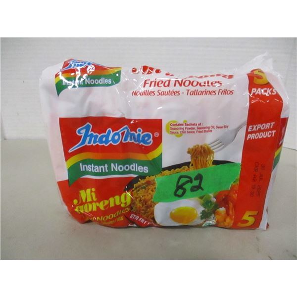 FREIGHT DAMAGE (AS IS):  INSTANT NOODLES - 5 PACKAGES
